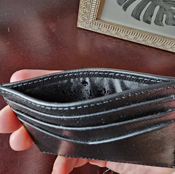 Kate Spade Black Saffiano Leather Small Wallet NWT - Picture 5 of 6